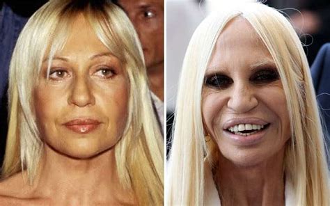 donatella versace 1990s|donatella versace then and now.